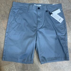 Kenneth Cole Steel Blue Flat Front Men Shorts